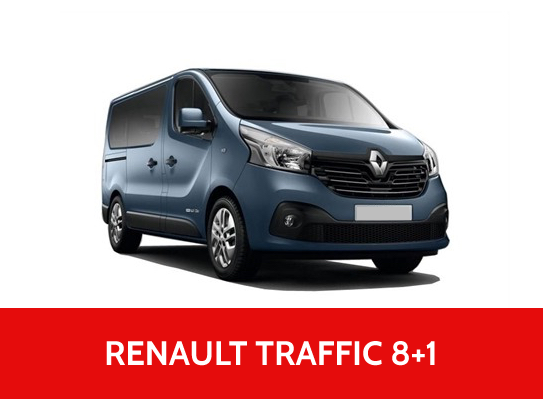 Kombi RENAULT TRAFIC dizel 8+1